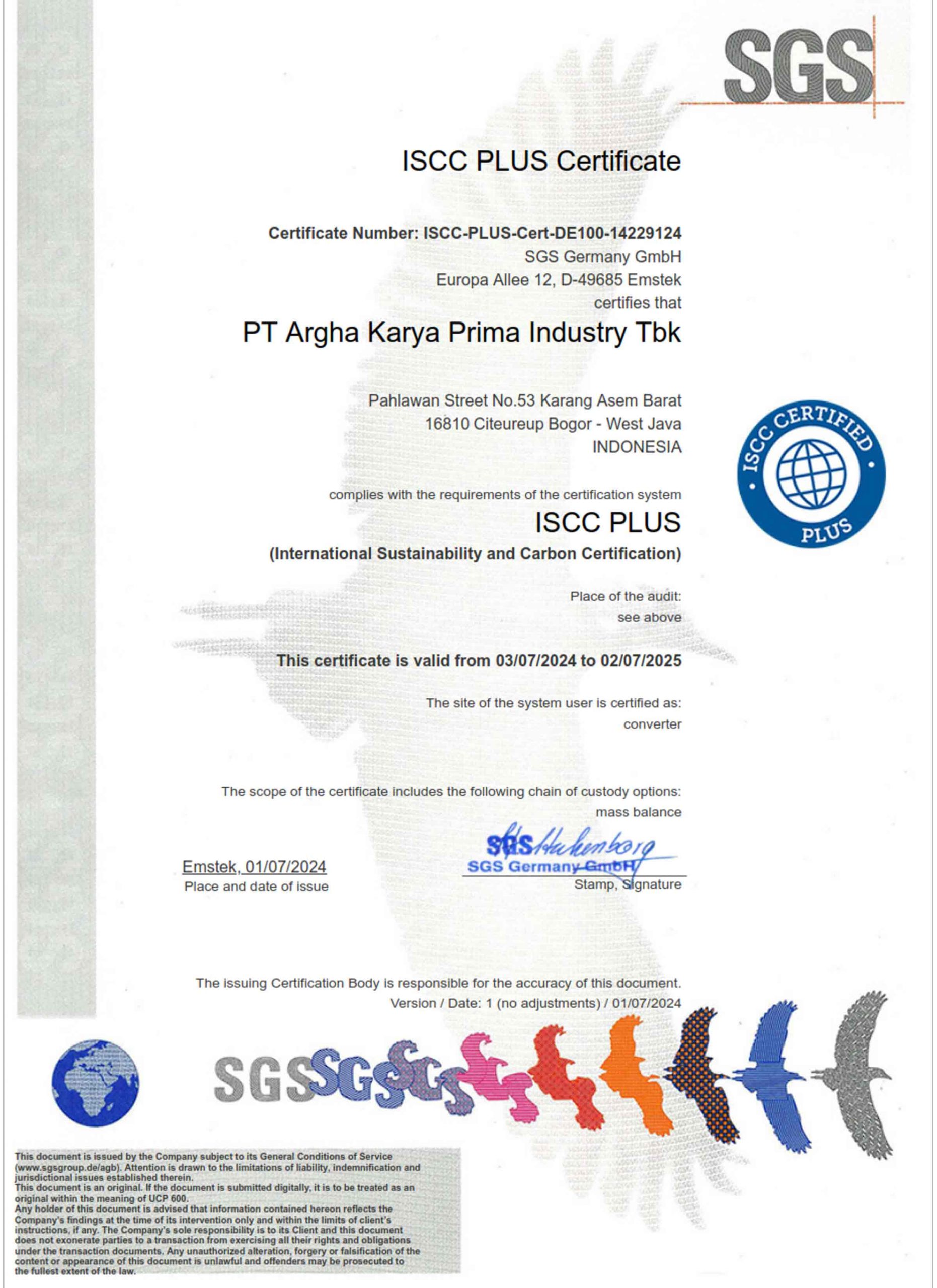 ISO 9001 Certification
